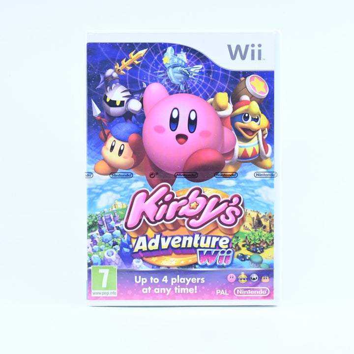 SEALED! Kirby's Adventure Wii - Nintendo Wii Game + Manual - PAL - FREE POST!