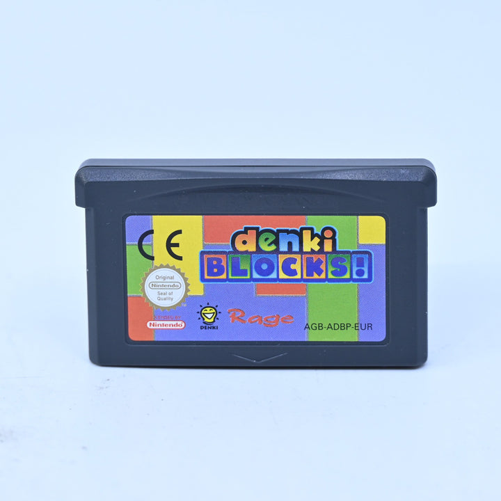 Denki Blocks! - Nintendo Gameboy Advance / GBA Boxed Game - PAL - FREE POST!