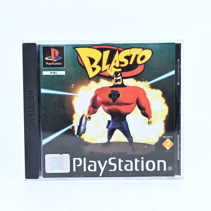 Blasto  - Sony Playstation 1 / PS1 Game - Disc Only - PAL - MINT DISC!