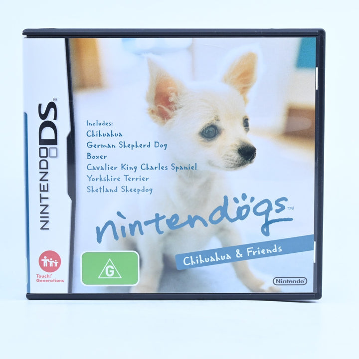Nintendogs: Chihuahua & Friends - Nintendo DS Game - PAL + Manual