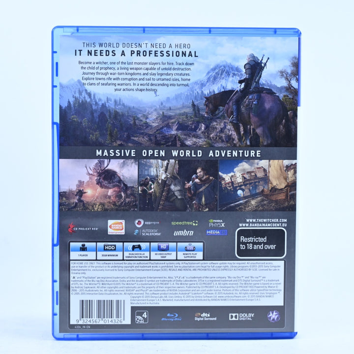 The Witcher III: Wild Hunt Prima Guide Bundle Pack - Playstation 4 / PS4 Game