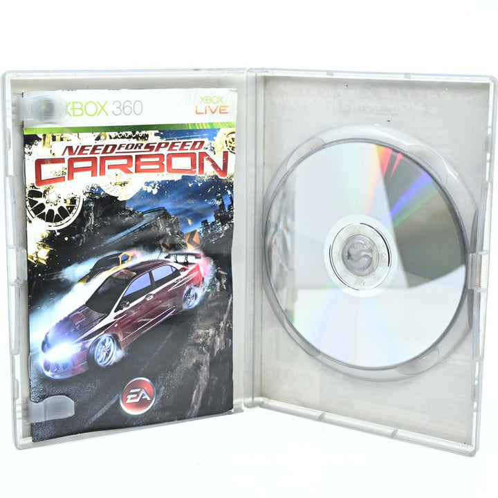 Need For Speed Carbon - Xbox 360 Game + Manual - PAL - MINT DISC!