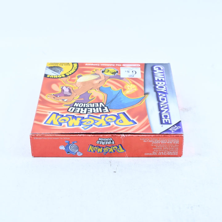 Pokemon FireRed Version - Nintendo Gameboy Advance / GBA Boxed Game - PAL