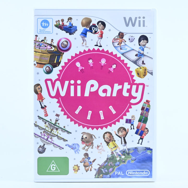 Wii Party - Nintendo Wii Game + Manual - PAL - MINT DISC!