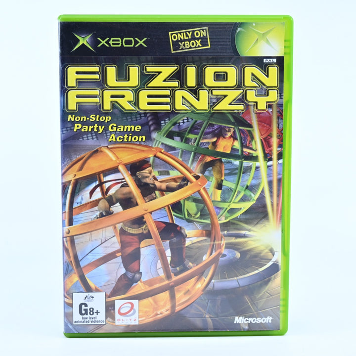 Fusion Frenzy - Original Xbox Game + Manual - PAL
