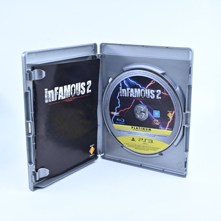 Infamous 2 - Sony Playstation 3 / PS3 Game + Manual - FREE POST!