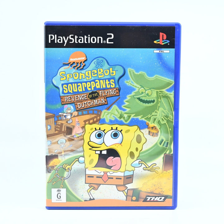 Spongebob Squarepants: Revenge of the Flying Dutchman - PS2 Game + Manual