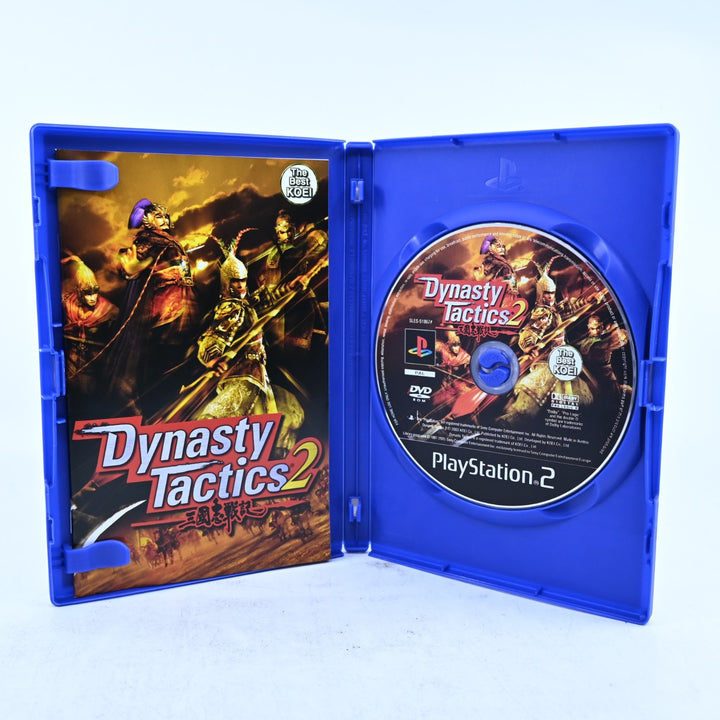 Dynasty Tactics 2 - Sony Playstation 2 / PS2 Game + Manual - PAL - MINT DISC!