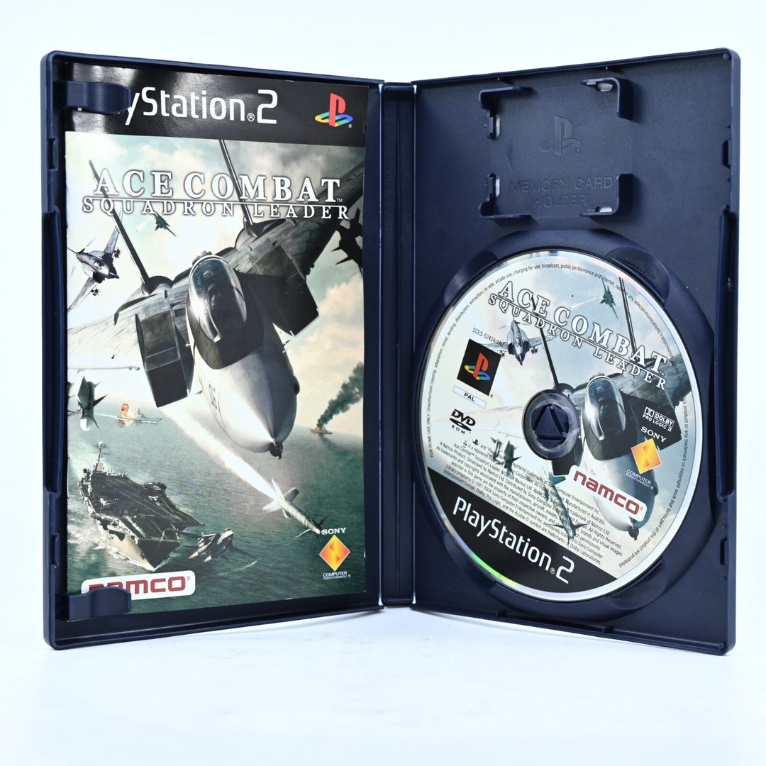 Ace Combat: Squadron Leader  - Sony Playstation 2 / PS2 Game + Manual - PAL
