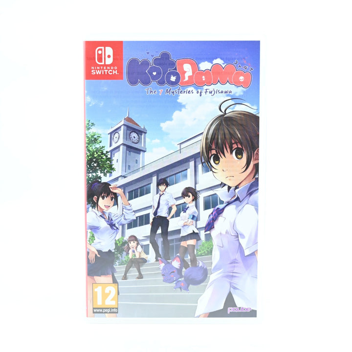 Kotodama: the 7 Mysteries of Fujisawa - Nintendo Switch Game - FREE POST!