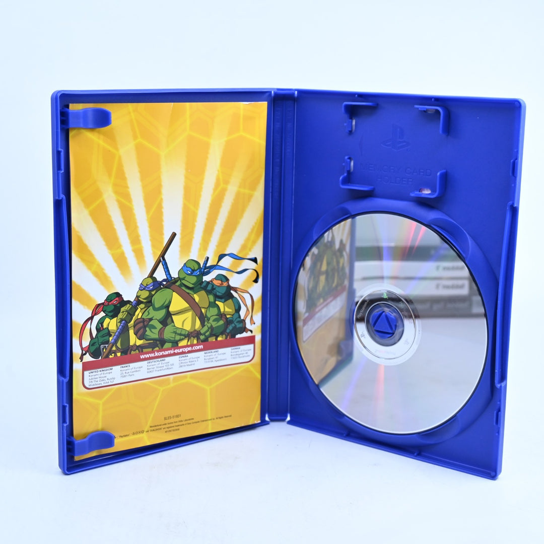 Teenage Mutant Ninja Turtles - Sony Playstation 2 / PS2 Game + Manual - PAL
