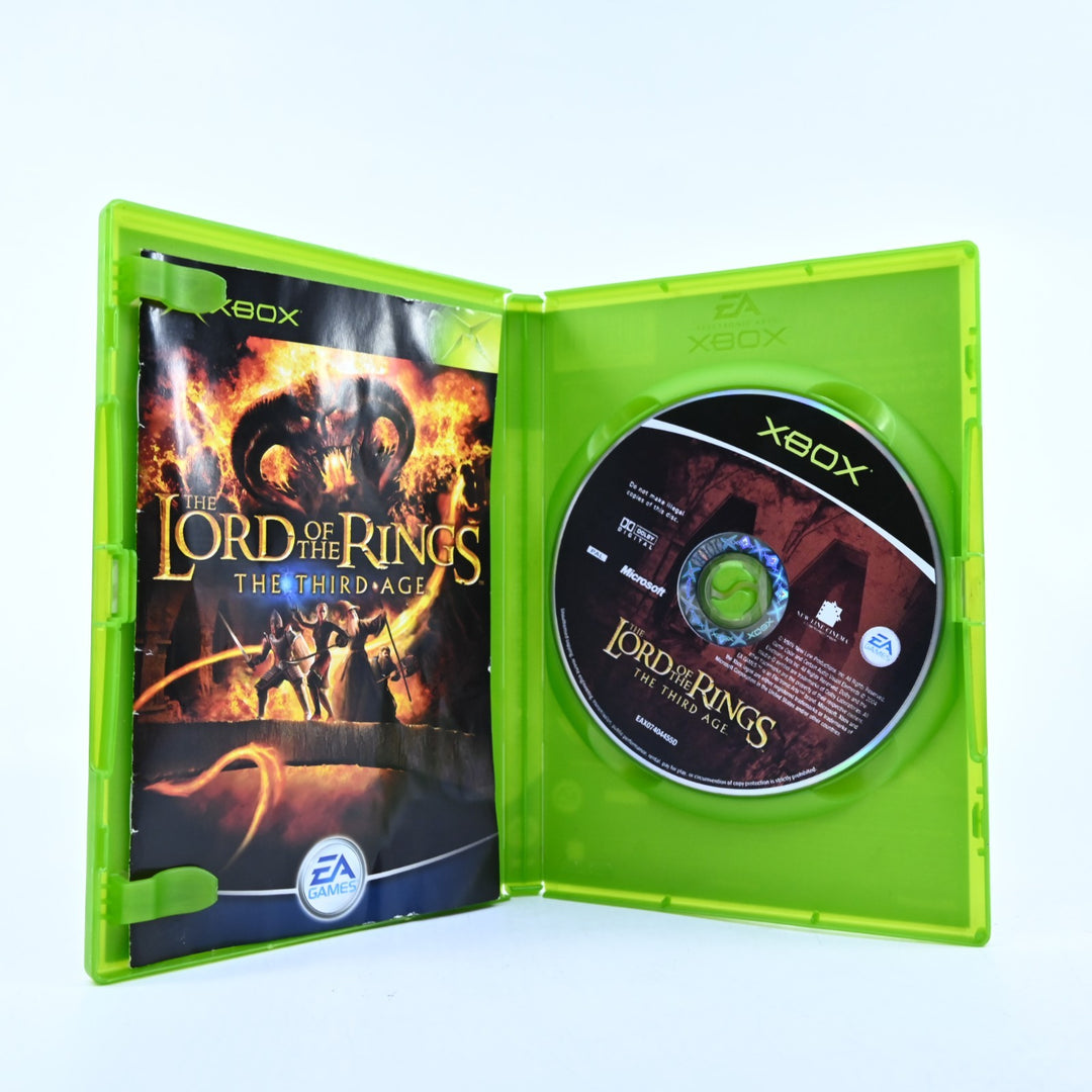 The Lord of the Rings: The Third Age - Original Xbox Game + Manual - PAL