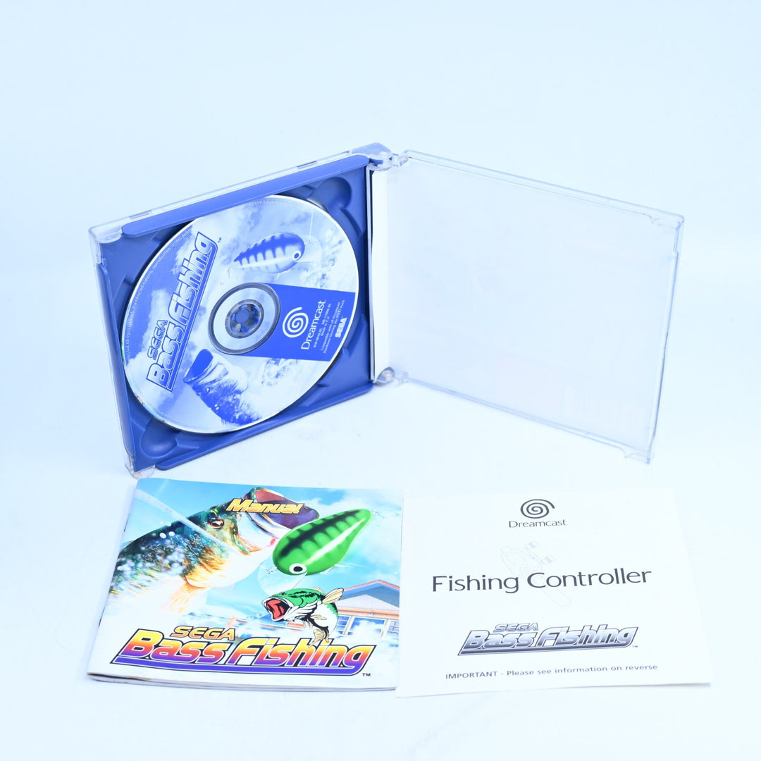 Sega Bass Fishing - Sega Dreamcast Game + Manual - PAL - MINT DISC!