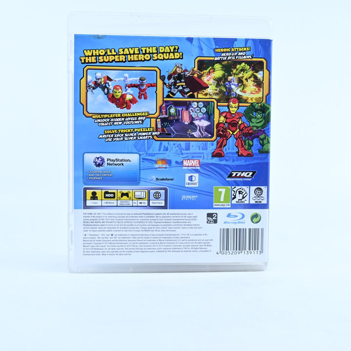 MARVEL Super Hero Squad: The Infinity Gauntlet - PS3 Game + Manual