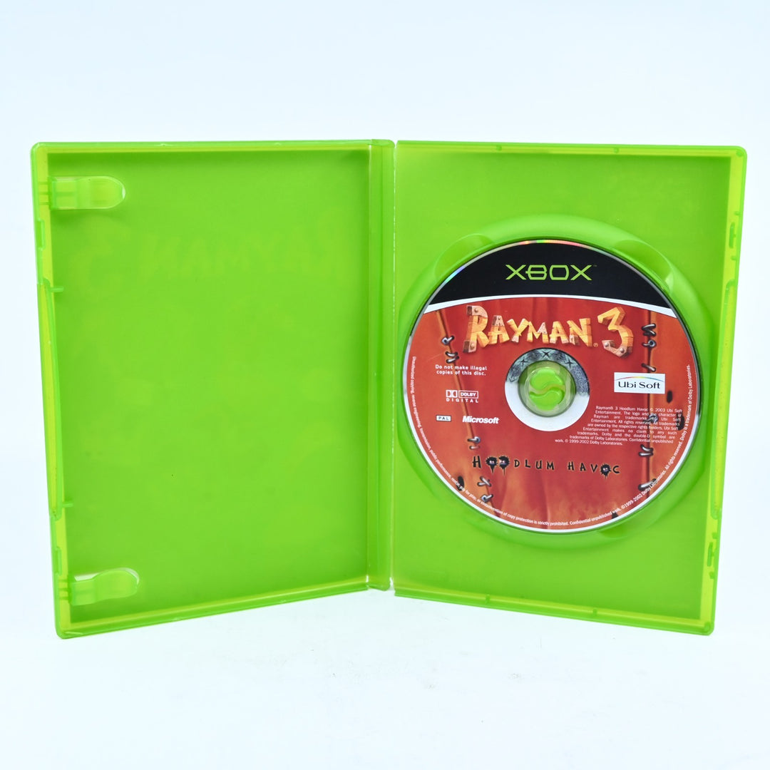 Rayman 3 Hoodlum Havoc - Original Xbox Game - No Manual - PAL - MINT DISC!