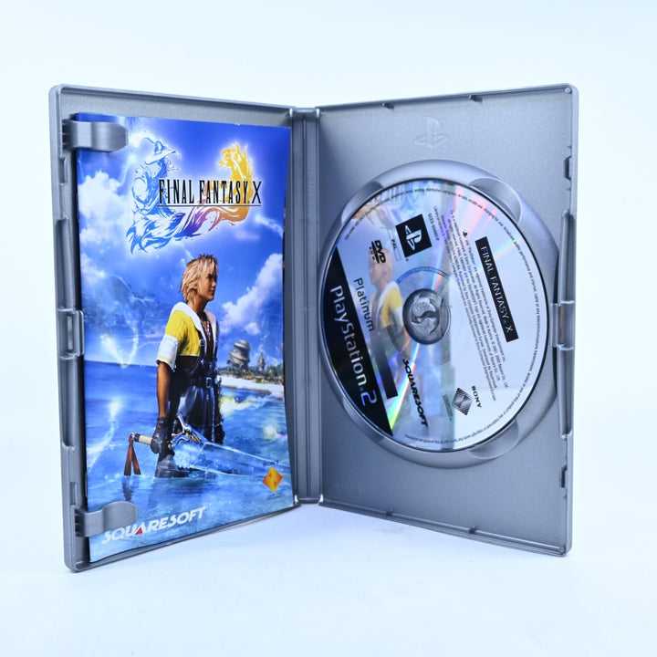 Final Fantasy X - Sony Playstation 2 / PS2 Game + Manual - PAL - MINT DISC!