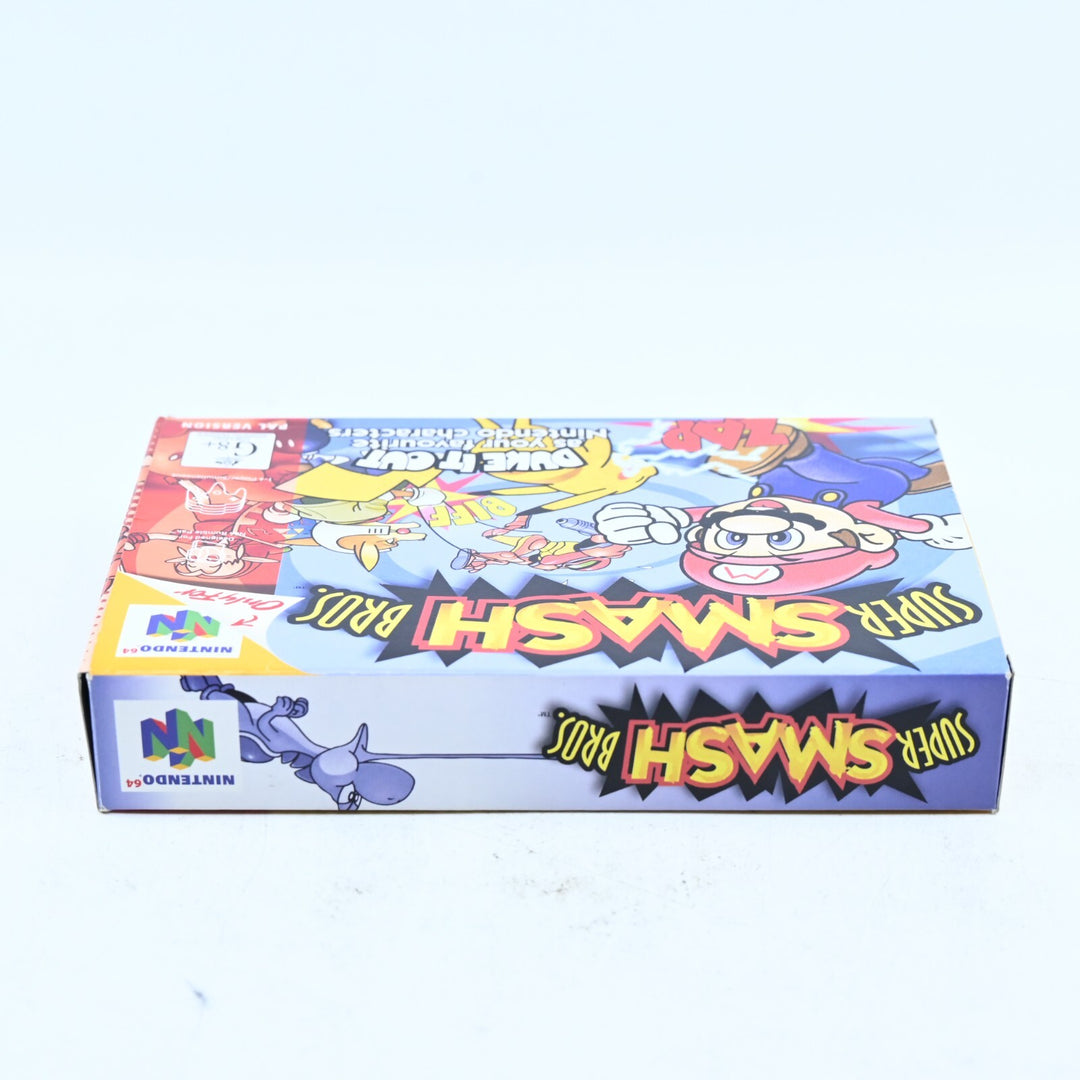 Super Smash Bros. - N64 / Nintendo 64 Boxed Game - PAL - FREE POST!