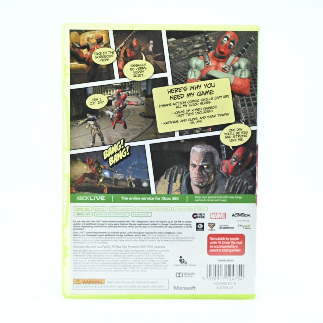 Deadpool - Xbox 360 Game - PAL - MINT DISC!