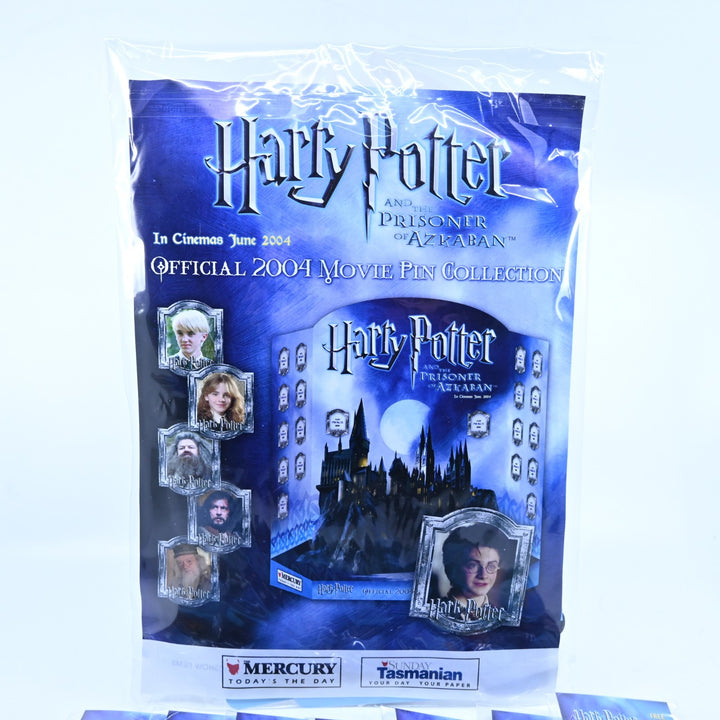 Harry Potter and the Prisoner of Azkaban 2004 Complete 20 Pin Set & Board