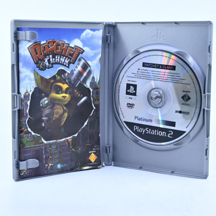 Ratchet & Clank - Sony Playstation 2 / PS2 Game + Manual - PAL - MINT DISC!