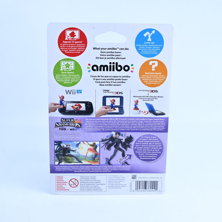 SEALED! Bayonetta Amiibo No. 61 - Super Smash Bros. Collection - Toy