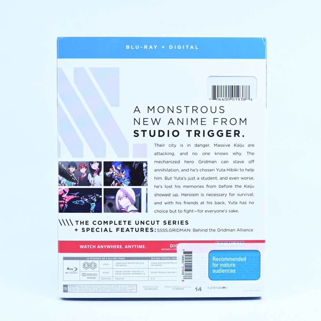 SSSS.Gridman - The Complete Series - Region B - Anime Blu-ray
