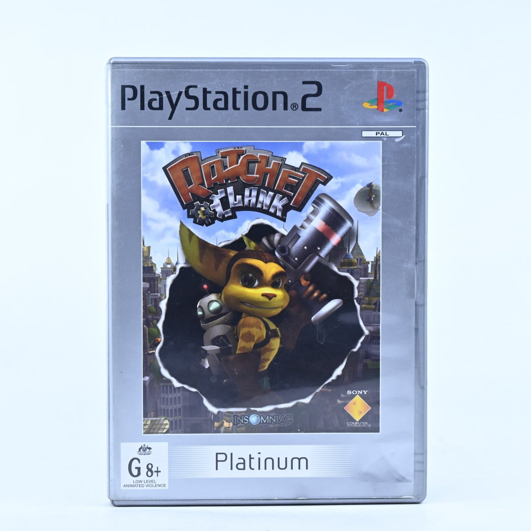 Ratchet & Clank - Sony Playstation 2 / PS2 Game + Manual - PAL - MINT DISC!