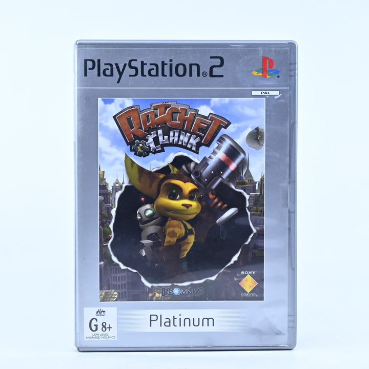 Ratchet & Clank - Sony Playstation 2 / PS2 Game + Manual - PAL - MINT DISC!