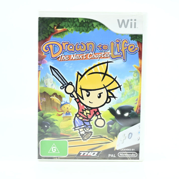 Drawn to Life: The Next Chapter - Nintendo Wii Game + Manual - PAL - MINT DISC!