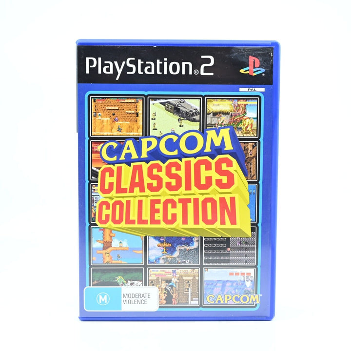 Capcom Classic Collection Vol 1 - Sony Playstation 2 / PS2 Game + Manual