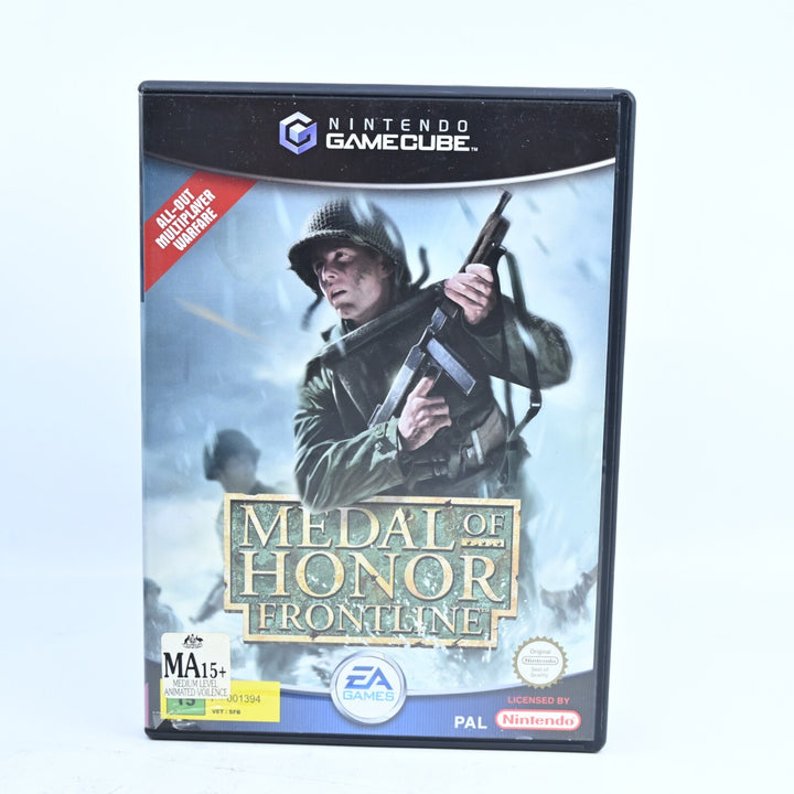 Medal of Honor Frontline - Nintendo Gamecube Game + Manual - PAL - FREE POST!