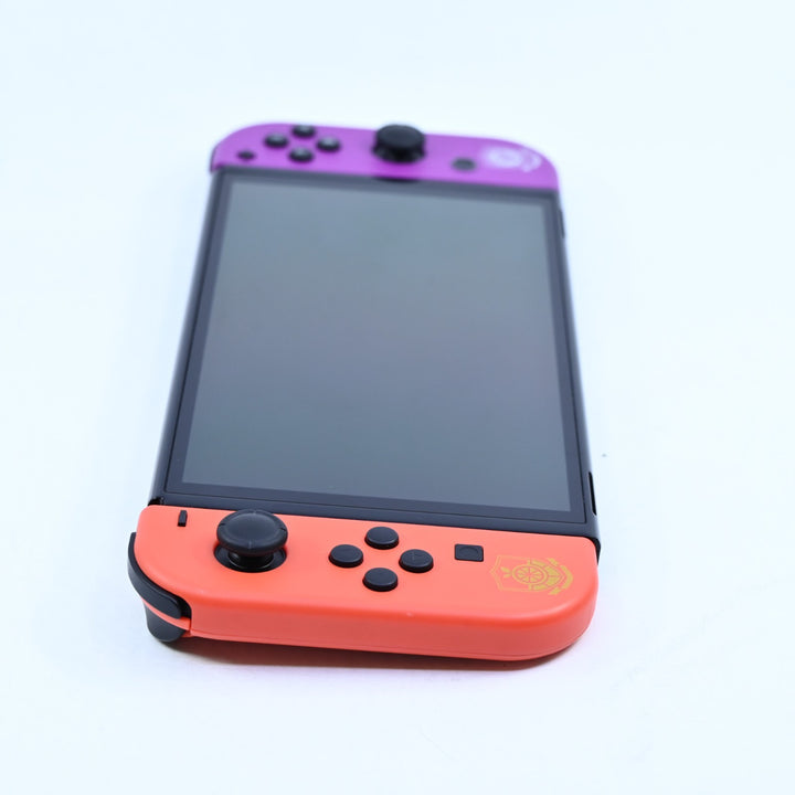 Pokemon Scarlet & Violet Edition - Nintendo Switch OLED Console - HEG-001 - PAL
