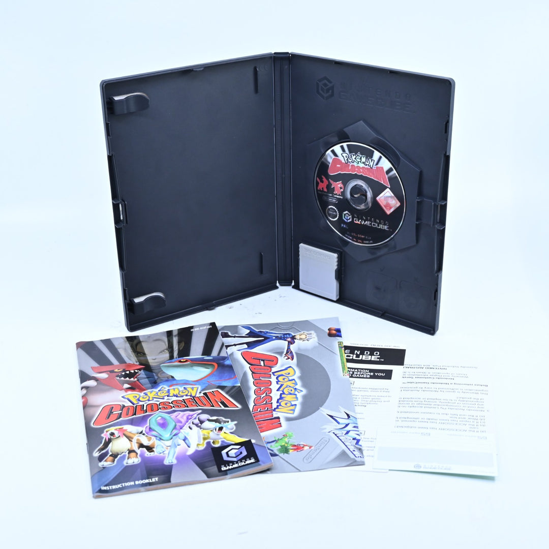 Pokemon Colosseum - Nintendo Gamecube Game + Manual - PAL + Memory Card!