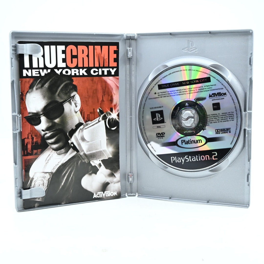 True Crime: New York City - Sony Playstation 2 / PS2 Game + Manual - MINT DISC!