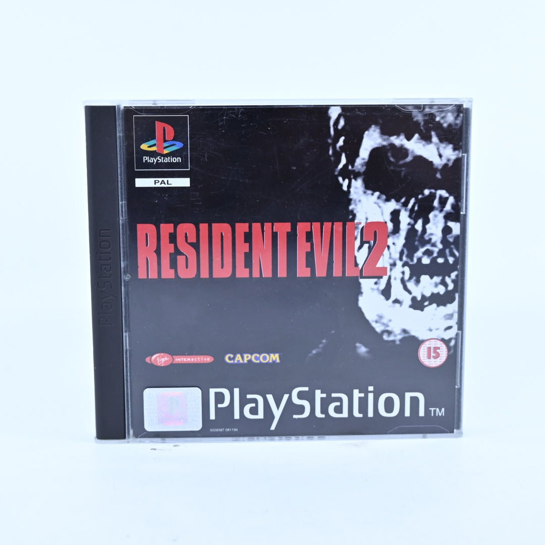 Resident Evil 2 - Sony Playstation 1 / PS1 Game + Manual - PAL - MINT DISC!
