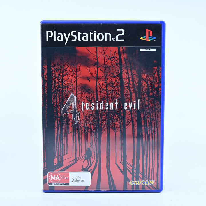 Resident Evil 4 - Sony Playstation 2 / PS2 Game + Manual - PAL - MINT DISC!