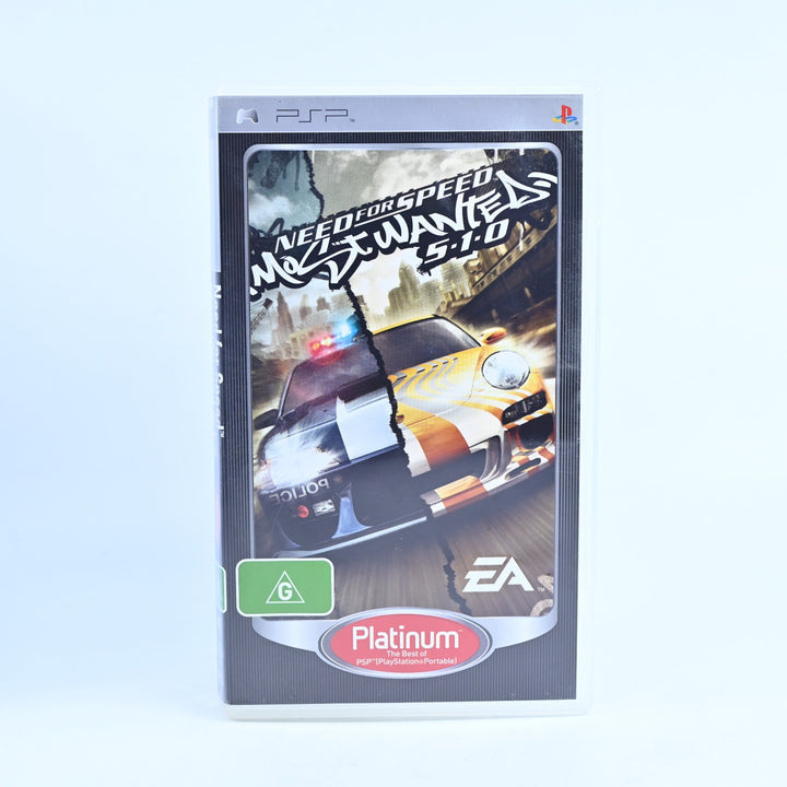 Need For Speed: Most Wanted 5-1-0 - Sony PSP Game - No Manual - 5.1.0 / 5 1 0