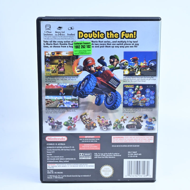 Mario Kart: Double Dash - Nintendo Gamecube Game + Manual - PAL - FREE POST!