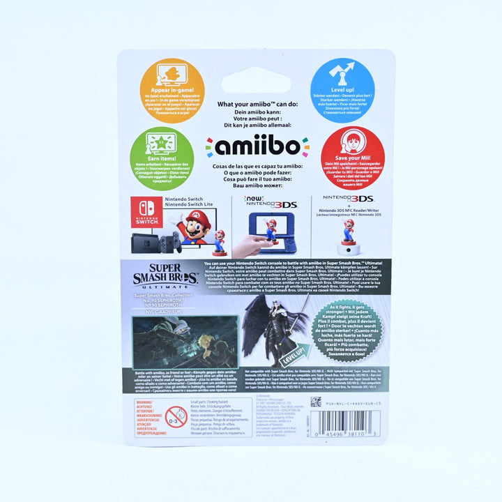 SEALED! - Sephiroth Amiibo No. 90 - Super Smash Bros. Collection - Toy