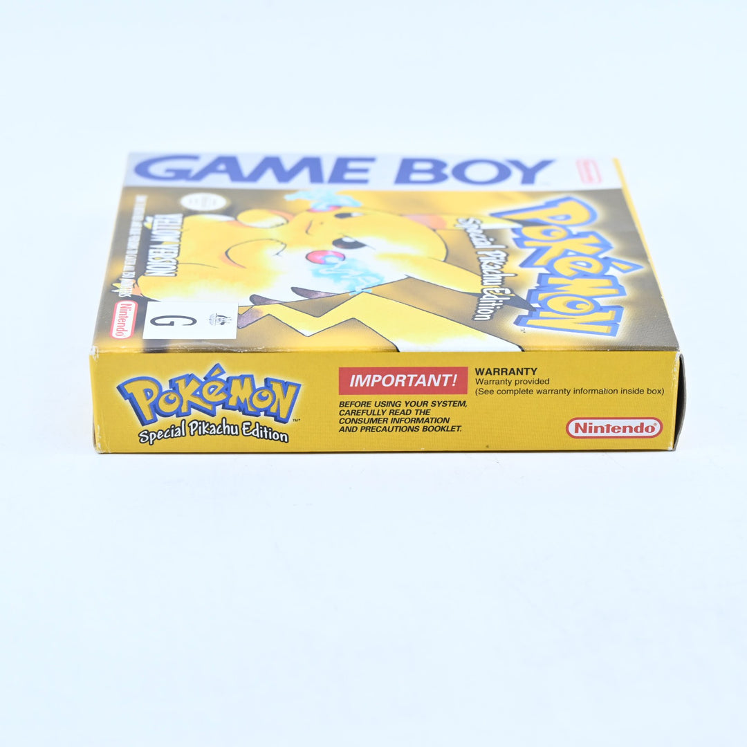 Pokemon Yellow Version - Nintendo Gameboy Boxed Game - PAL - NEW SAVE BATTERY!