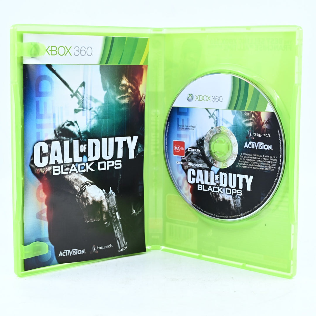 Call of Duty: Black Ops - Xbox 360 Game + Manual - PAL