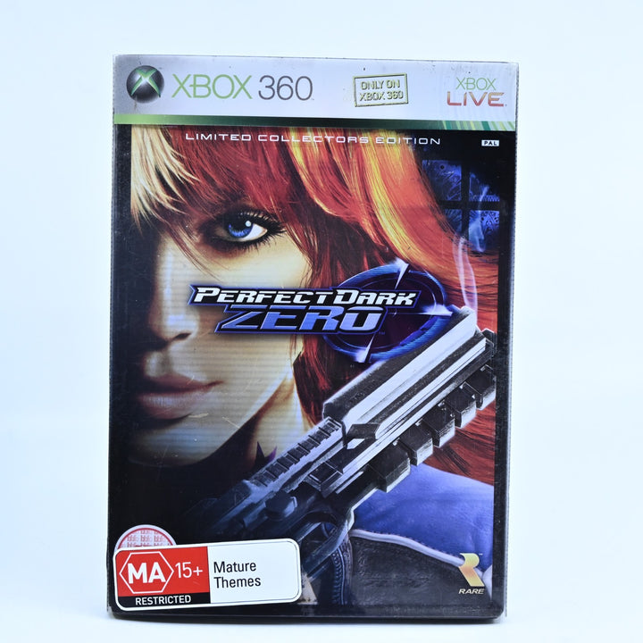 Perfect Dark Zero: Limited Collectors Edition - Xbox 360 Game + Manual - PAL