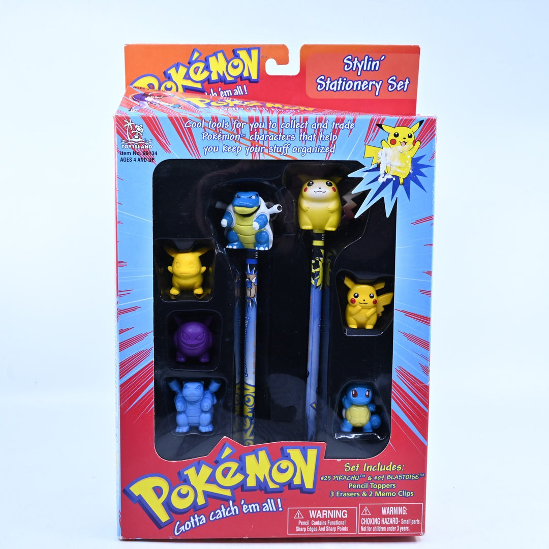 Pokemon Stylin' Stationary Set - Toy Island - Anime Toy Collectable