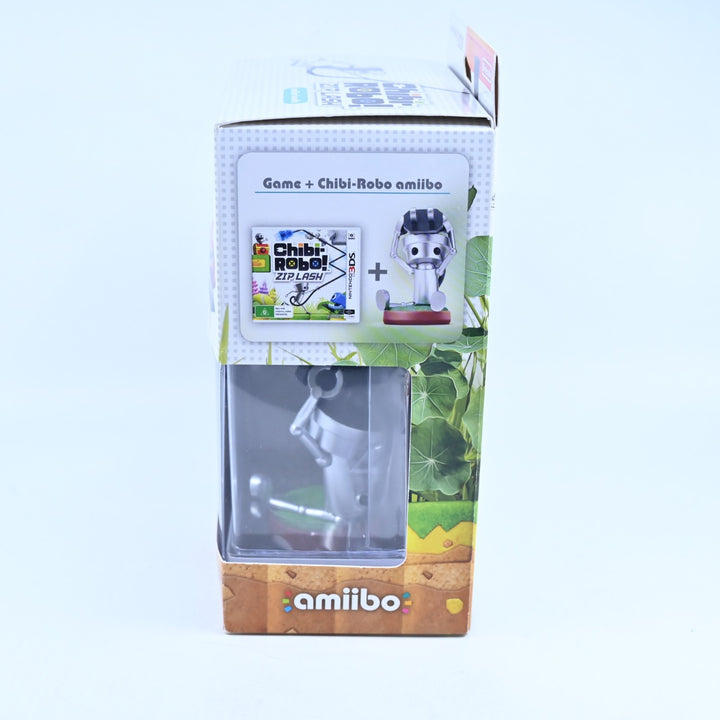 Chibi-Robo! Zip Lash Amiibo Bundle - Nintendo 3DS Game - PAL + Manual
