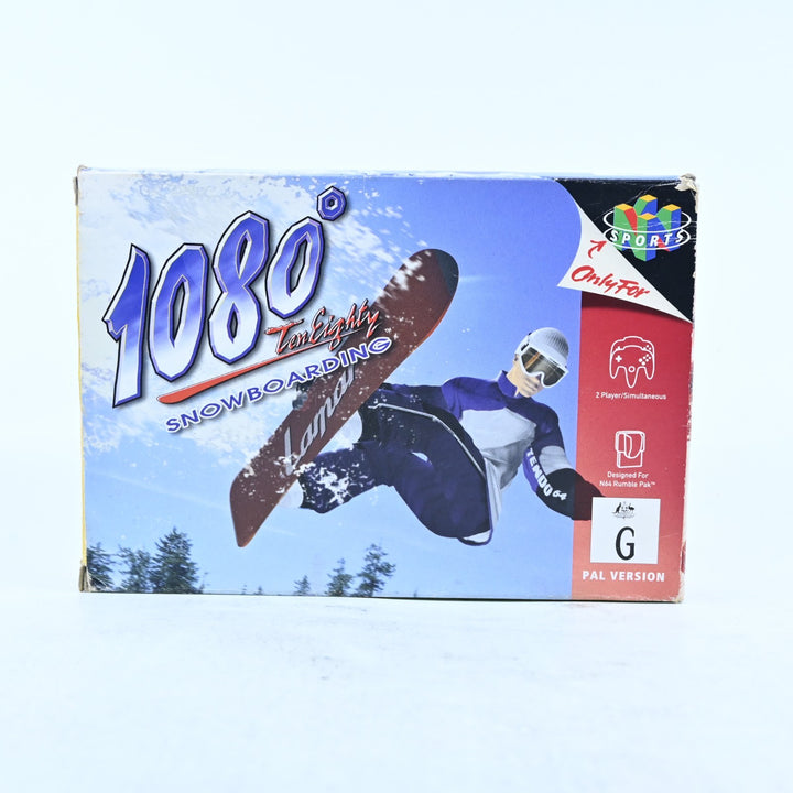 1080 Snowboarding - N64 / Nintendo 64 Boxed Game - PAL - FREE POST!