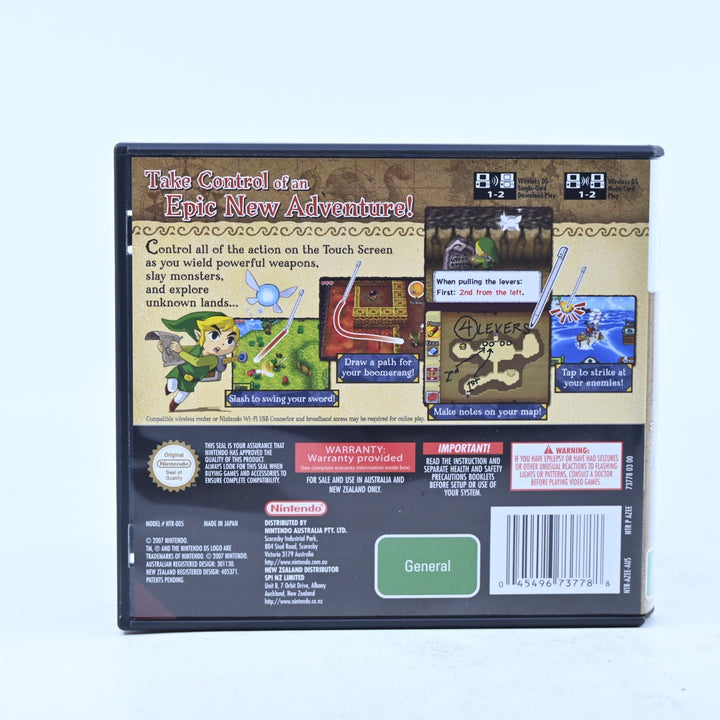 The Legend of Zelda: Phantom Hourglass  - Nintendo DS Game - PAL + Manual