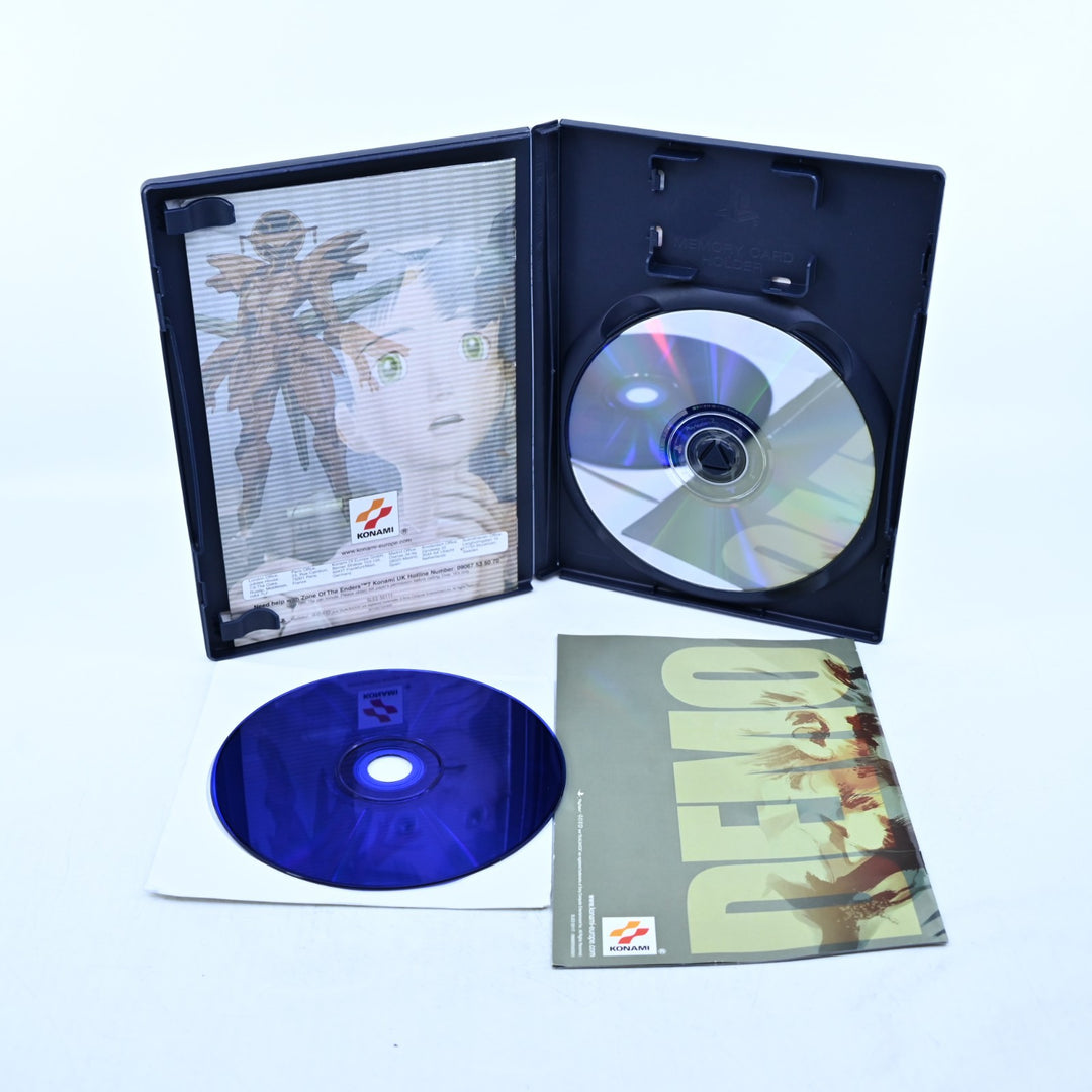 Zone of the Enders - Sony Playstation 2 / PS2 Game + Manual + Demo PAL MINT DISC