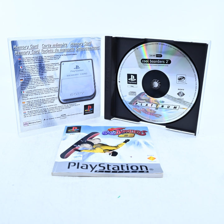 Cool Boarders 2 - Sony Playstation 1 / PS1 Game + Manual - PAL - MINT DISC!