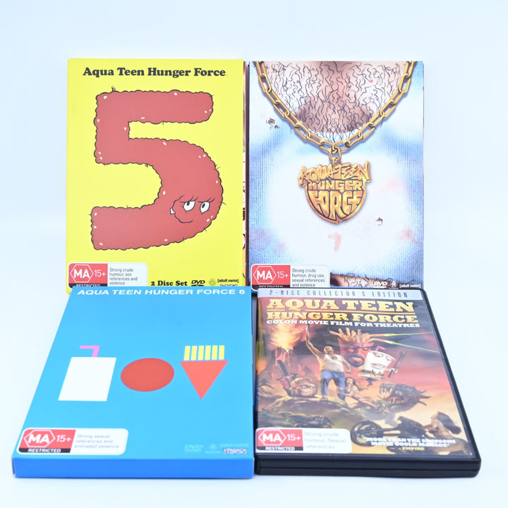 Aqua Teen Hunger Force Collection - Volumes 1-7 + Movie - Region 4 - DVD