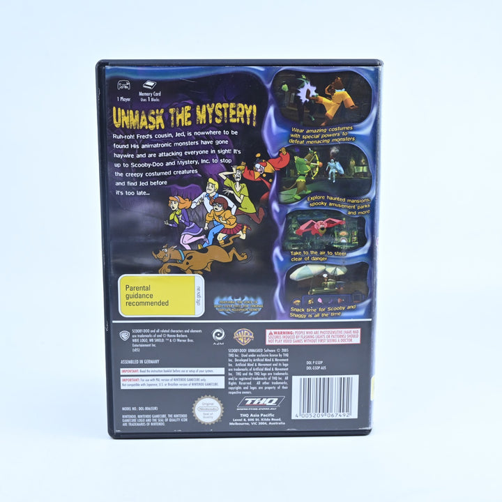 Scooby-Doo: Unmasked - Nintendo Gamecube Game + Manual - PAL - FREE POST!